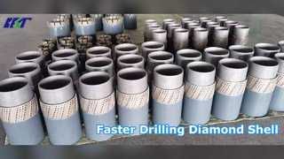 I gusci di alesatura diamantati aumentano la velocità di esplorazione