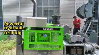 Impianto di perforazione di carotaggio idraulico BEST-ED960C per geologia