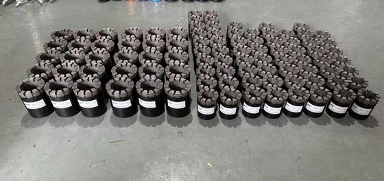 Bit di core di diamante impregnato che fornisce perforazioni in geologie fratturate miste con una lunga durata dell'utensile e una manutenzione minima