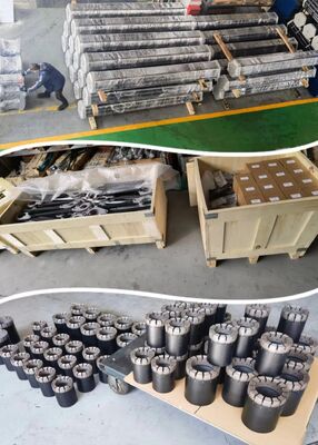 Asta di perforazione per filo di alta qualità in acciaio al carbonio con lunghezza di 1,5 m e funzione autopulente per la perforazione di petrolio e gas