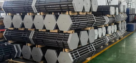 NQ HQ PQ Asta di perforazione per carotaggio Wireline in acciaio al carbonio per perforazione di pozzi petroliferi, gas, geologici e minerari