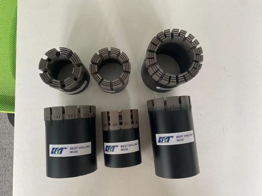 Forte resistenza all'impatto Impregnato di diamanti a base di bit Capacità di perforazione versatile