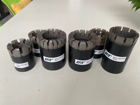 Forte resistenza all'impatto Impregnato di diamanti a base di bit Capacità di perforazione versatile