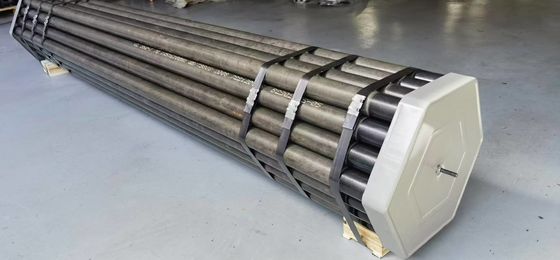 Aste Multifunzionali per Sonde Wireline con Tubi in Acciaio Trattato Termicamente e Aperture Filettate Accurate
