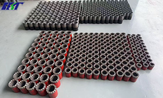 HQ NQ NW HW Bit di nucleo geologico di diamante impregnato