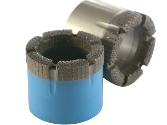 Tipo di corone diamantate con attacco filettato per superficie Aq, Bq, Nq, Nq3, Hq, Hq3, Pq