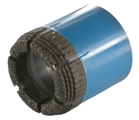 Tipo di corone diamantate con attacco filettato per superficie Aq, Bq, Nq, Nq3, Hq, Hq3, Pq